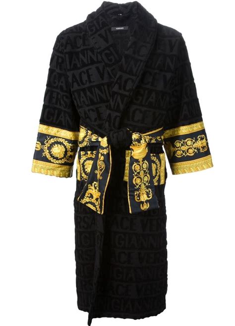 silk versace pajamas|Versace sleeping gown.